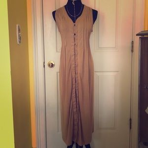 Long duster with pockets